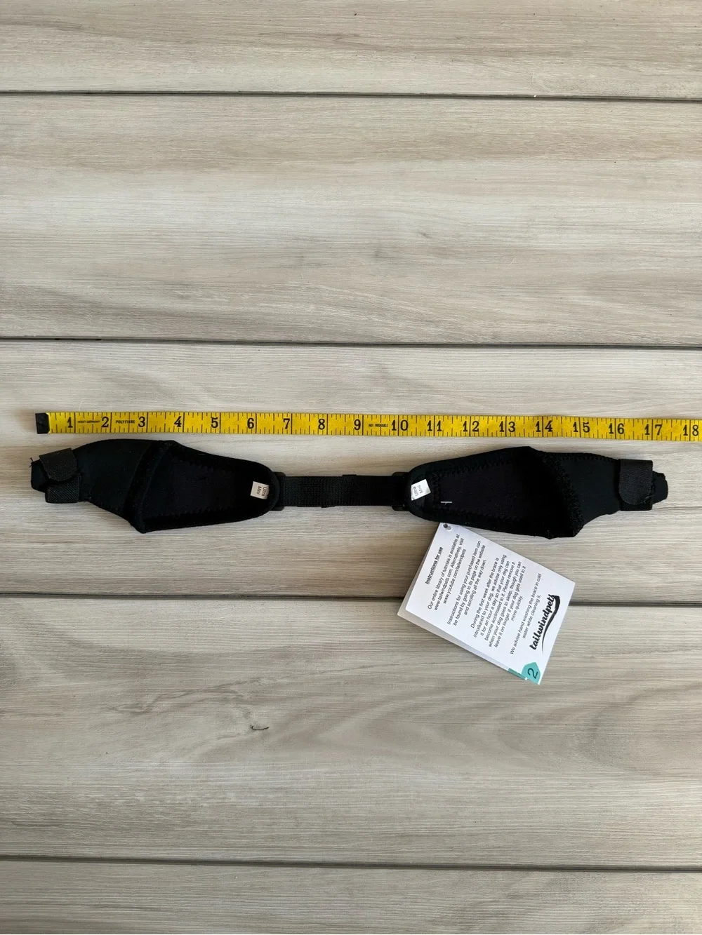 Tailwindpets Double Knee Brace for Dogs Black Size: Ultra Mini NWT IN PACKAGE